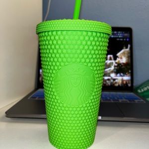 Starbucks Grande Green Studded Tumbler